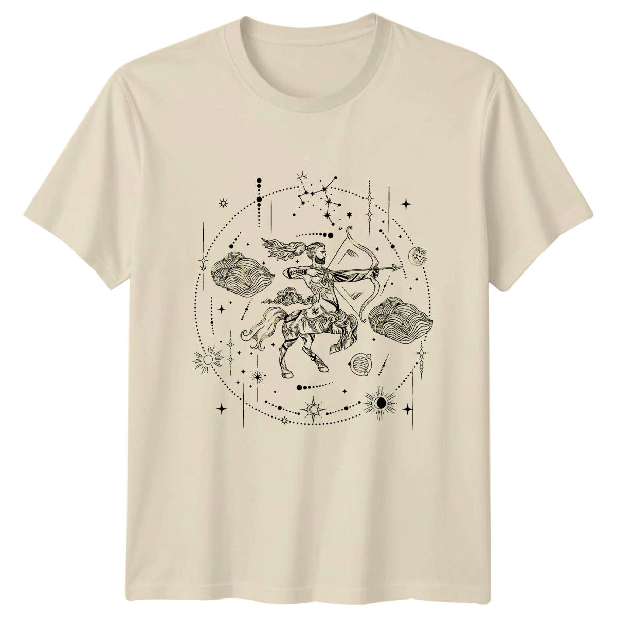 Sagittarius Centaur T-Shirt Vintage Celestial Zodiac Astrology Lover Gift