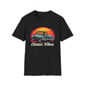 Chevy C10 Classic Vibes TShirt Vintage Pickup Truck Graphic Tee Retro Sunset Art