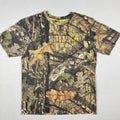 Mossy Oak Break-Up Country Camo T-Shirt Mens Medium Hunting Fishing Short Sleeve