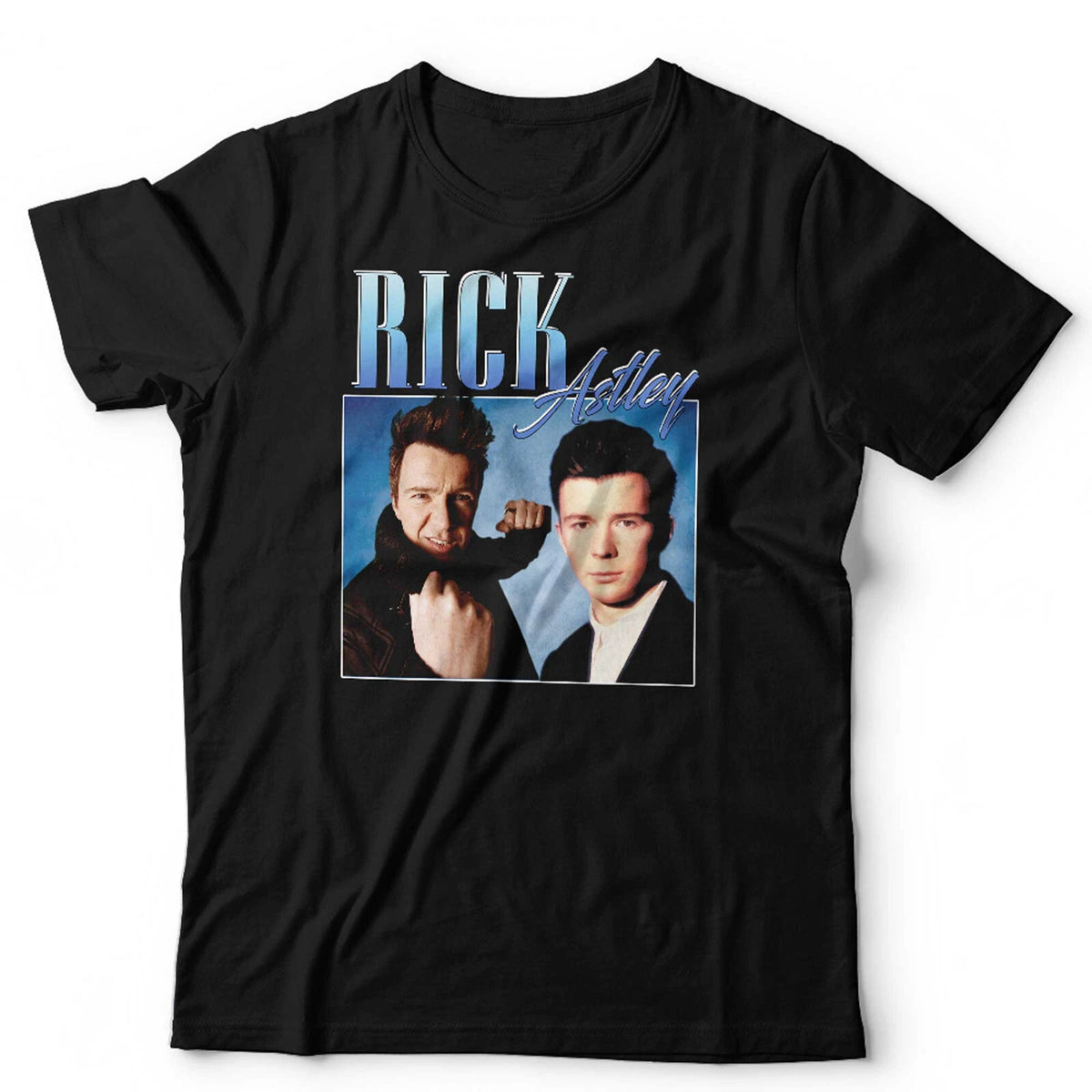 Rick Astley  & Stag Hen Do 80s T-Shirt | Graphic Design | Unisex Fan Tee