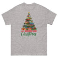 All Booked for Christmas Reading Books Librarian Holiday Unisex Classic Tee