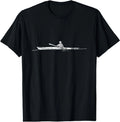 Greenland Kayak Shirt with Kayaker Paddle Distressed T-Shirt
