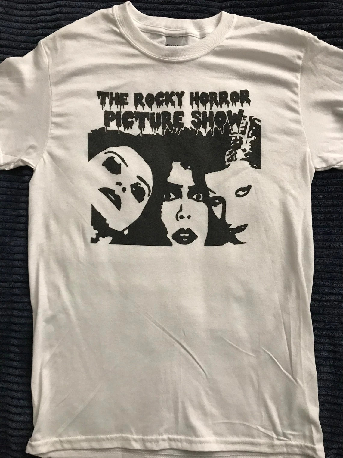 Rocky Horror retro cult white  t-shirt