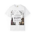 Jane Eyre Happy Than Dignified Shirt Floral Dark Academia Comfort Colors Tee