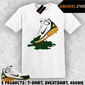 Tee Shirt Matching NA Zoom Huarache 2K4 Sue Bird To Match Sneaker Shoe Dripping