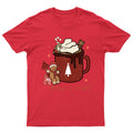 Merry And Bright Christmas T-Shirt Unisex Retro Seasonal Funny Xmas Santa -q