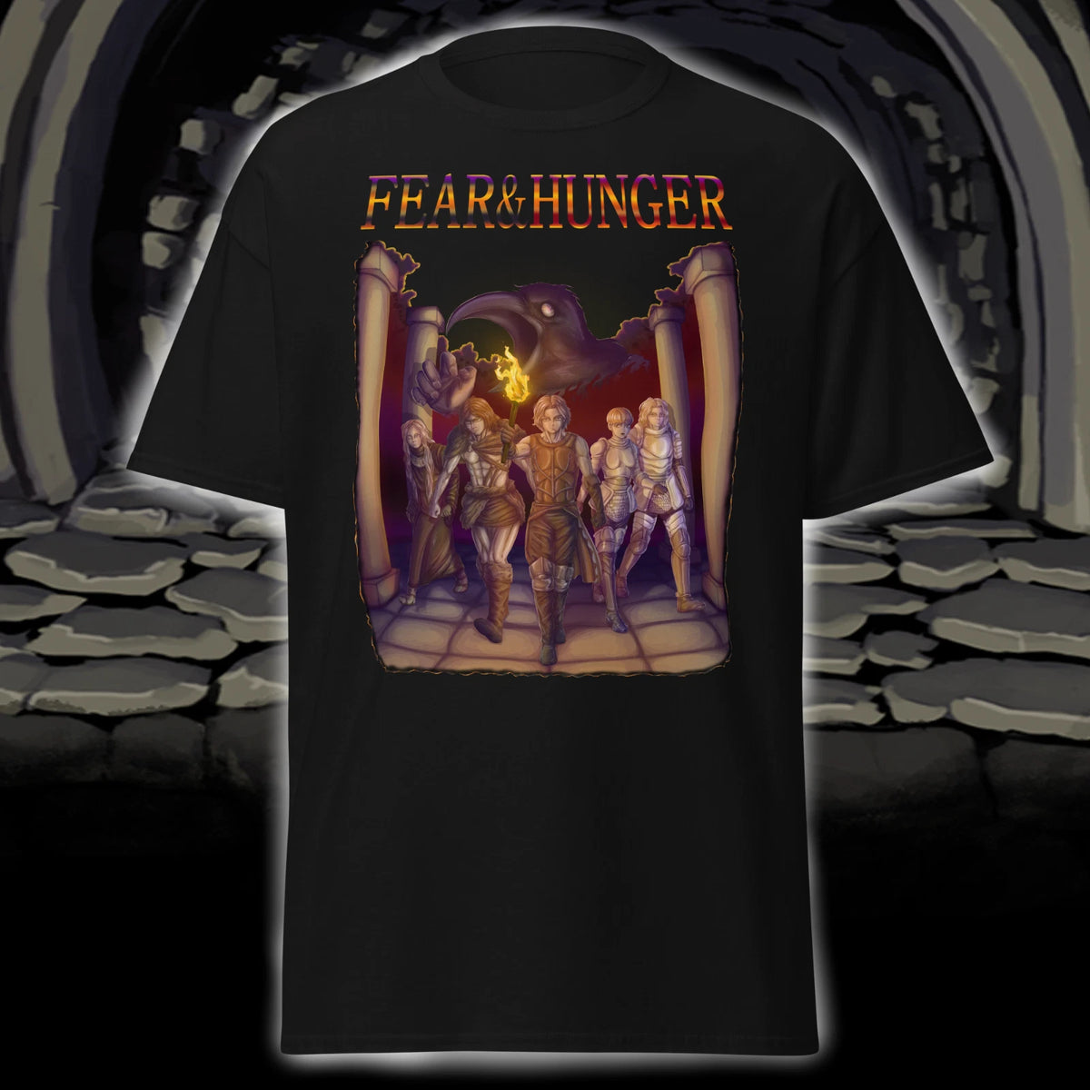 Fear & Hunger T-Shirt – High Detail Graphic Tee, Fan Merch