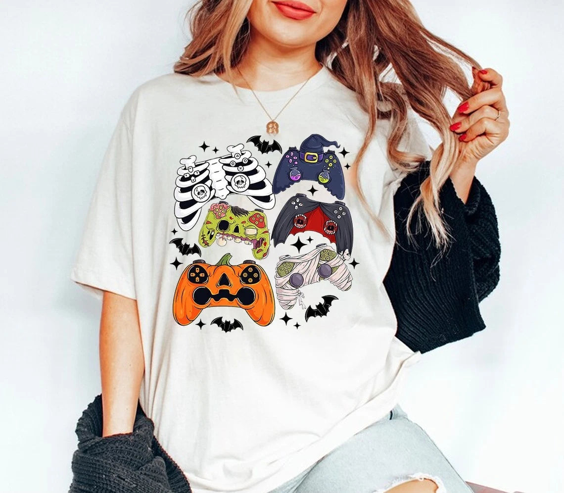 🔥Halloween Shirt, Retro Spooky Tee, Trick or Treat Shirt, Vintage Halloween