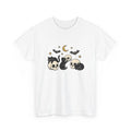 Black Cats Shirt Cat Halloween Gift Women Tattoo Style Tee Kitties T-Shirt Cat