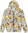 Ugly Christmas Zipper 3D Hoodie Xmas Long Sleeve  HS1557
