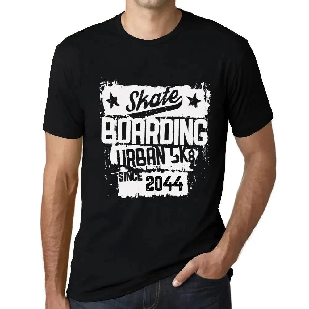 Men's Graphic T-Shirt Urban Skateboard Since 2044 Eco-Friendly Limited Edition