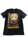 Funko My Hero Academia Bakugo Shirt Mens Small Black Pop