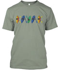 Kayak Premium T-Shirt Made in the USA Size S to 5XL