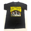 Midland Official Tour Graphic T-Shirt Black Country Music Concert Tee Med 0383