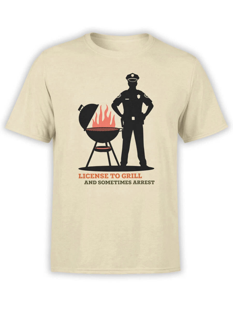 FANTUCCI Police T-Shirt Collection | License to Grill T-Shirt | Unisex