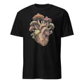 Mushroom Shirt Anatomical Heart Mycology Fungi Foraging T-Shirt Size S-3XL Gift