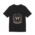 Blooms in the Dark T-Shirt, Luna Moth Gothic Botanical Tee