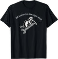 Night Shift Nurse Survival Guide Funny Raccoon Nurse Tee Nig T-Shirt