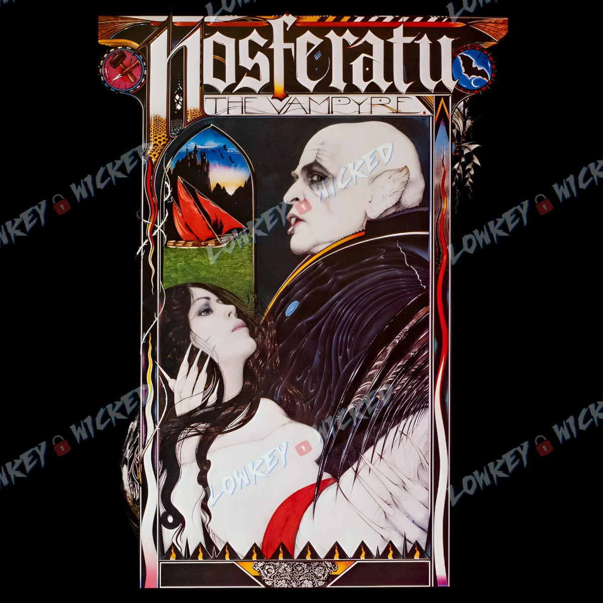 Nosferatu the Vampyre T-Shirt | Vampire Horror Movie Tee | Graphic Poster Art