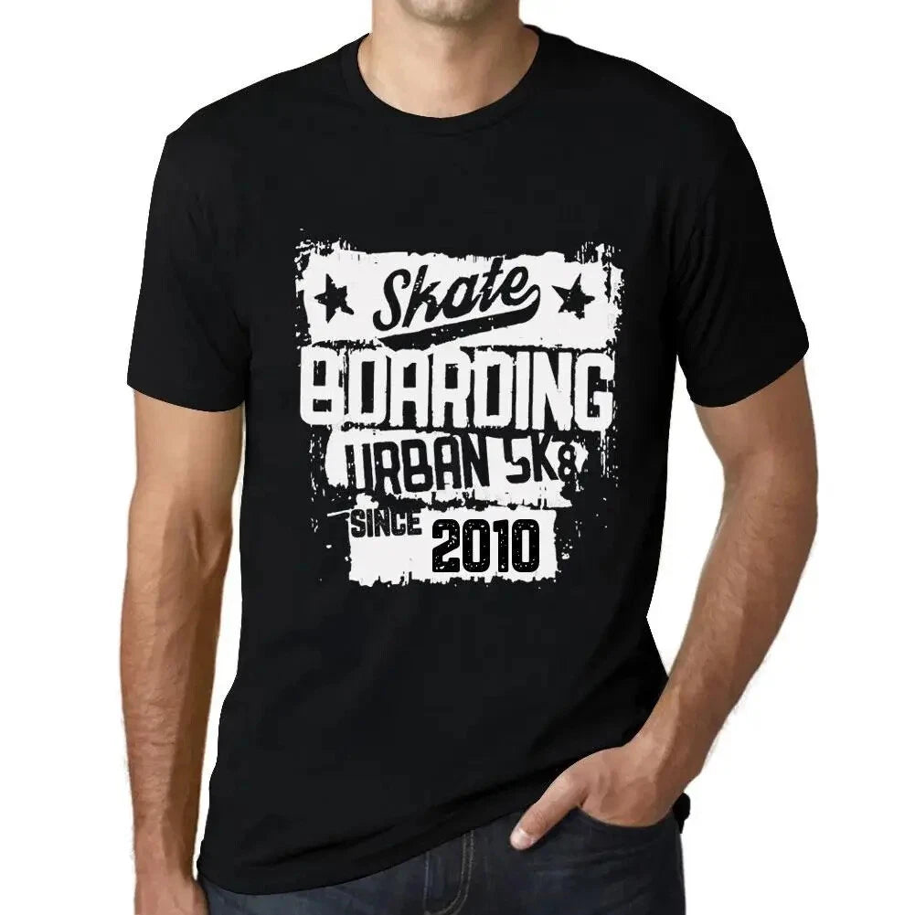 Men's Graphic T-Shirt Urban Skateboard Since 2010 - Urban Skateboard Since 2010