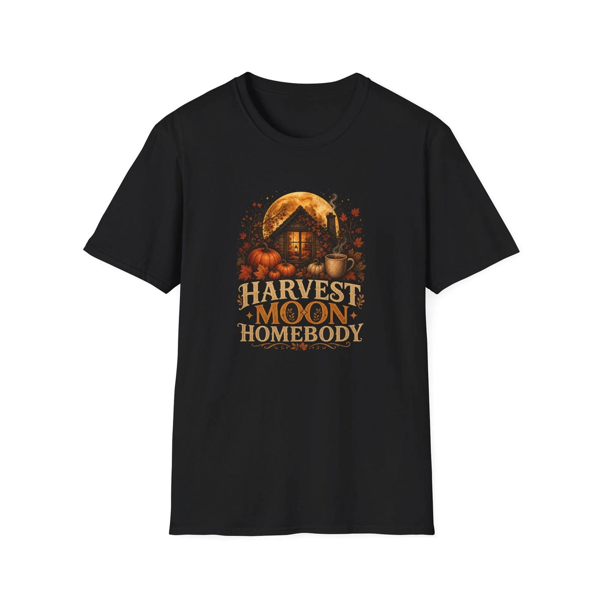 Harvest Moon Homebody Shirt, Cozy Fall Cottage Tee Gift for Her