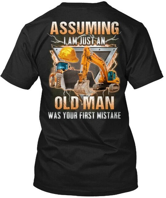 Operating Engineer Tee T-Shirt Made in the USA Size S to 5XL