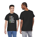 Eat Sleep Anime Gaming Repeat T-Shirt | Gamer Otaku Tee