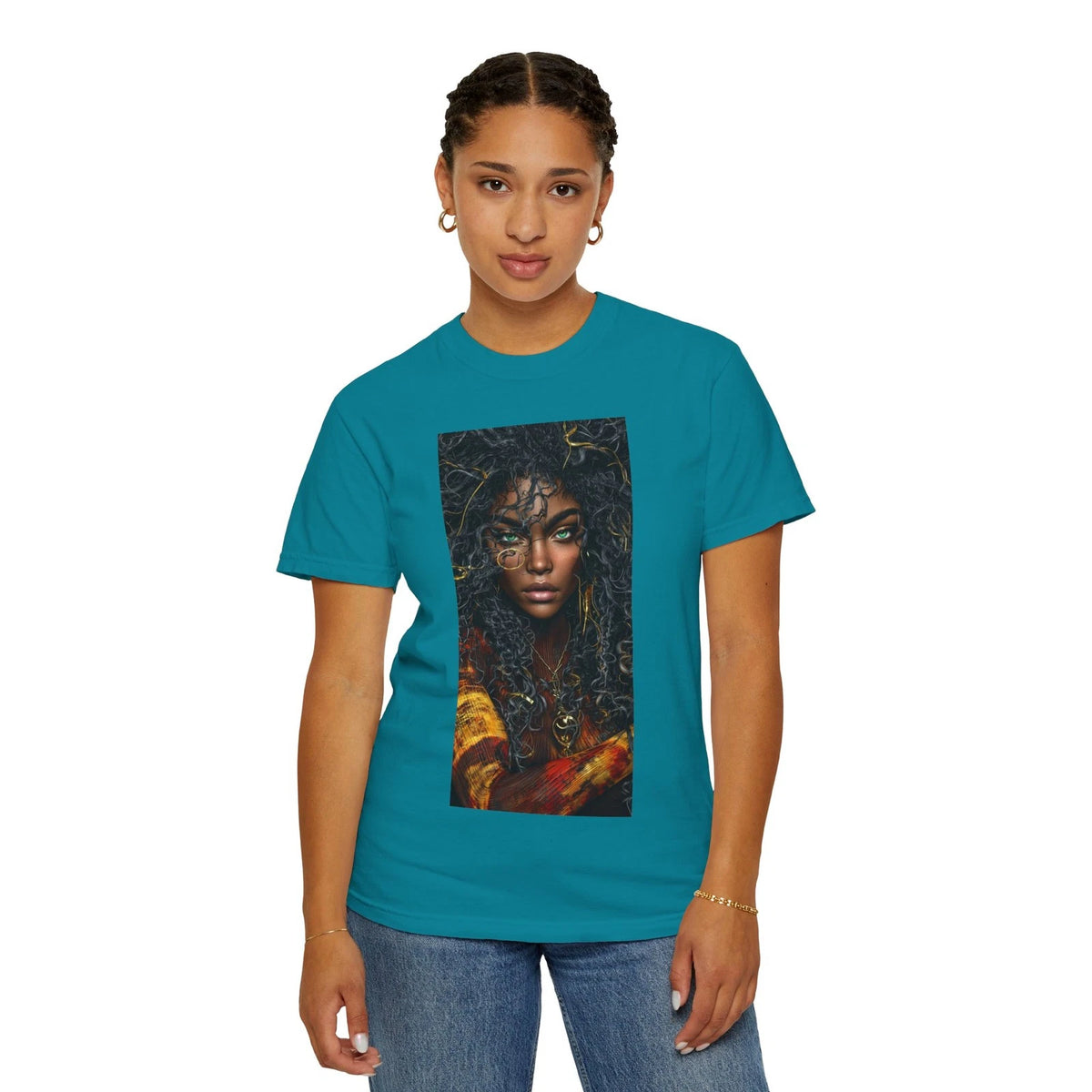 Bohemian Goddess T-Shirt, Artistic Tee, Unique Unisex Top, Gift for Her, [...]