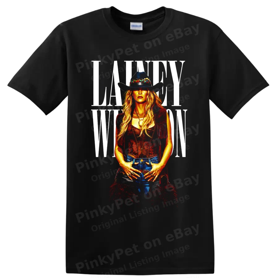 Lainey Wilson Country Singer Western Cowgirl Graphic T Shirt Concert Fan Tee