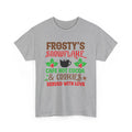 Frostys Snowflake Cafe Hot Cocoa & Cookies Served With Love T-Shirt