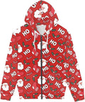 Ugly Christmas Zipper 3D Hoodie Xmas Long Sleeve HS1568