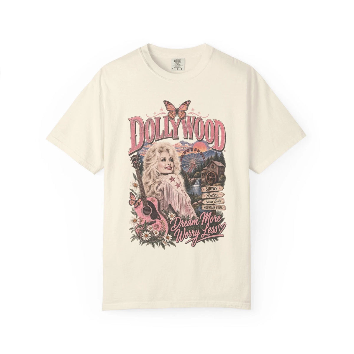 Dollywood Concert Graphic T-Shirt | Country Music Park Tee
