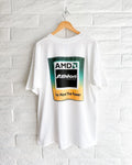Vintage 2000s AMD Athlon Processor T Shirt Men's XL You Have The Power Y2K Tech