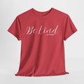 Funny Be Kind Unisex Tee, Hilarious Sarcastic Tshirt for Her, Heavy Cotton Shirt