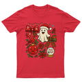 Merry And Bright Christmas T-Shirt Unisex Retro Seasonal Funny Xmas Santa -c