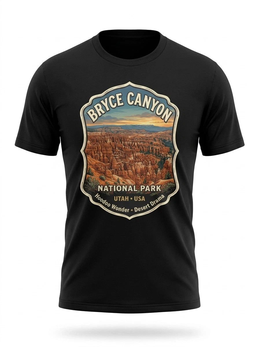 Bryce Canyon National Park Utah Hoodoo Graphic T-Shirt Unisex Tee