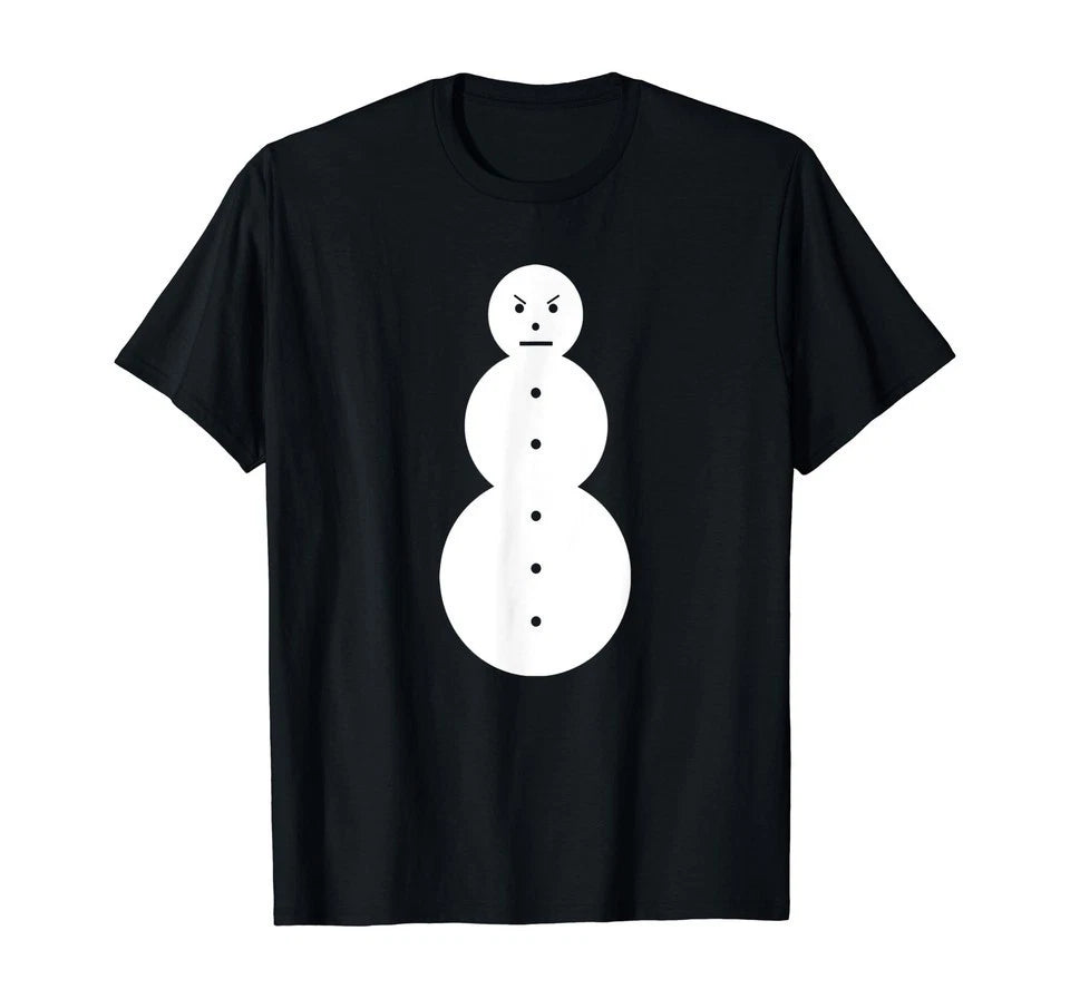 Angry Snowman Shirt - The Snowman T-Shirt S-5XL D6398