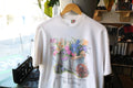 North-Carolina t-shirt | Vintage 90s garden flower wagon graphic | souvenir tee