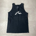 vintage rusty surfboards faded tank top size medium