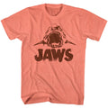 Jaws 70's Thriller Movie Amity Island Great White Swimming Men's T Shirt