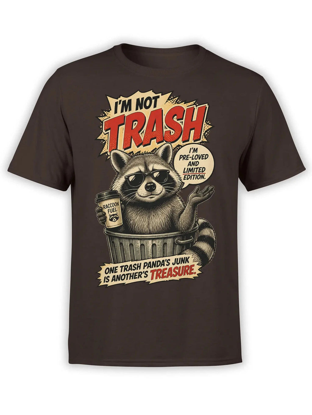 Trash Panda Raccoon T-Shirt | Unisex