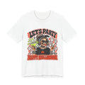 Let's Party Skeleton with Cocktail Happy Halloween Tee | Halloween Shirt