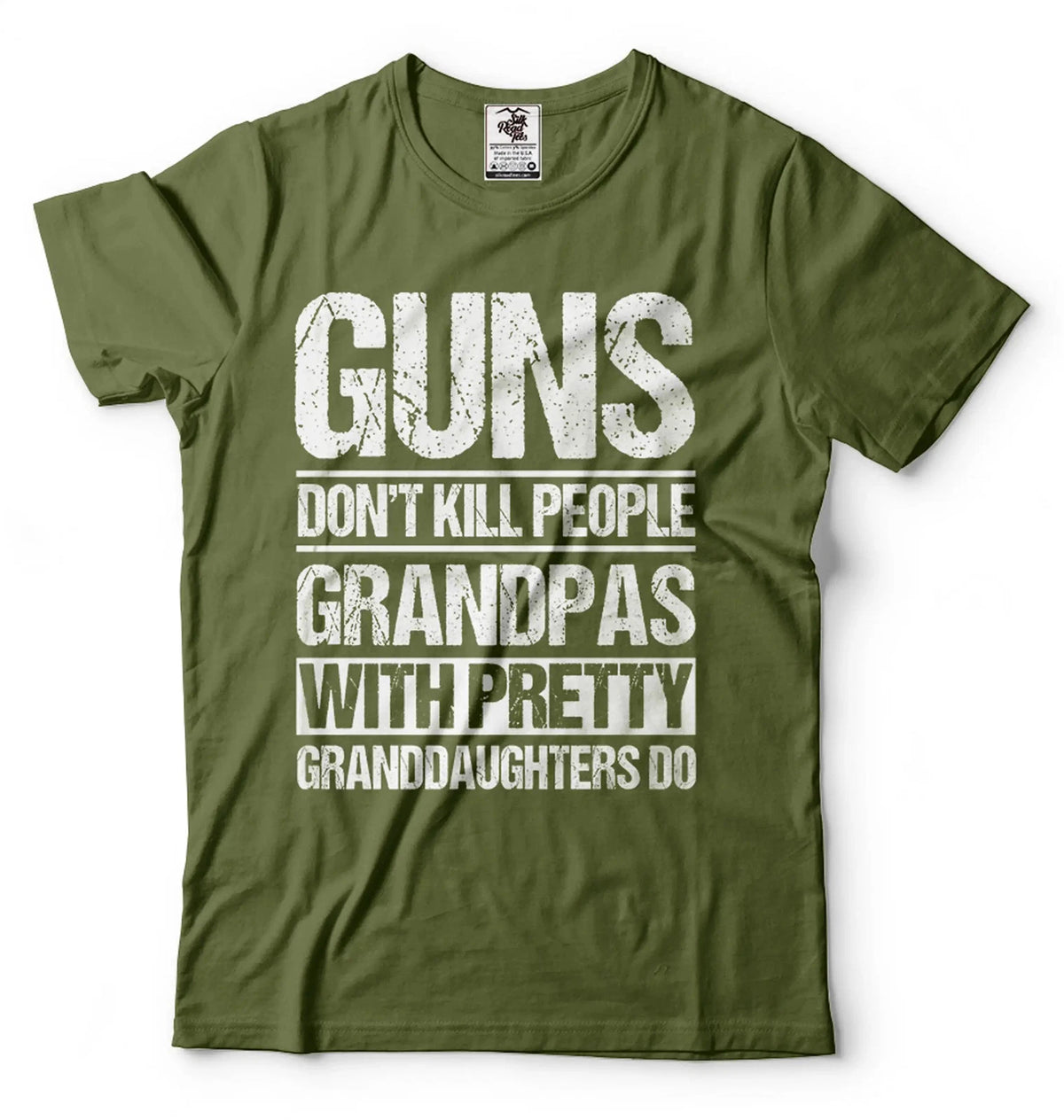 Funny Grandpa Tee Grandpa Joke Shirt Grandpas With Pretty Granddaughters Do Tee