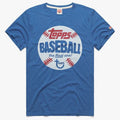 Topps Baseball The Real One Vintage Blue T-Shirt By Homage