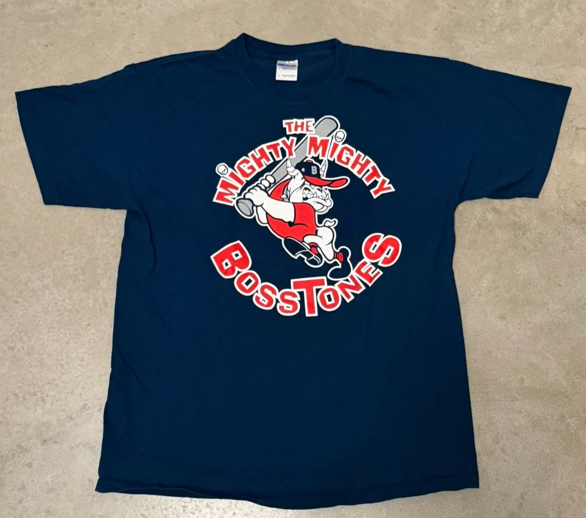 Mighty Mighty Bosstones Boston South End Youth Baseball Shirt Preowned Large