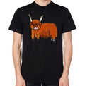 Highland Cow T-Shirt Men Women Unisex Top