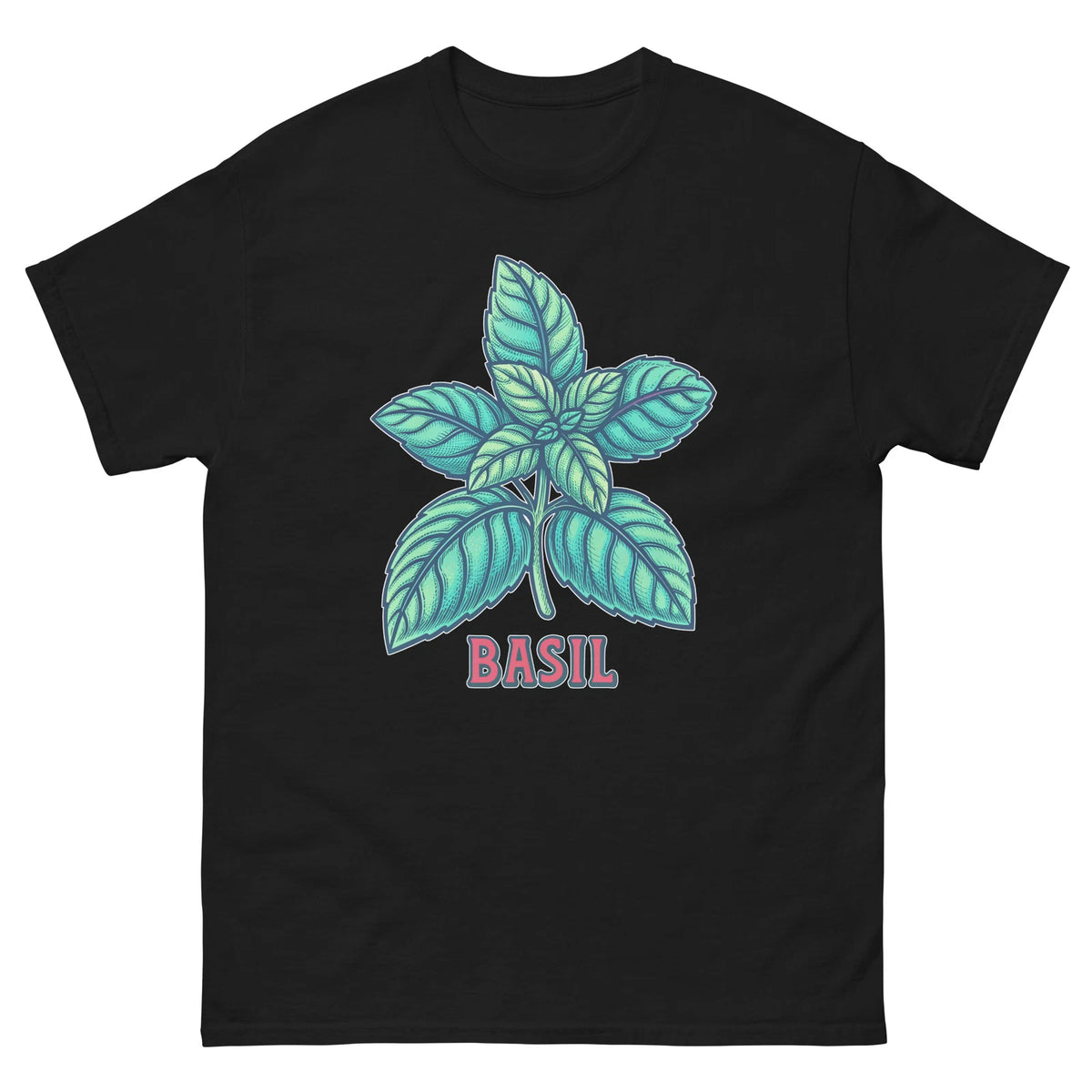 Basil Plant Horticulture Landscaping Gardening T-Shirt