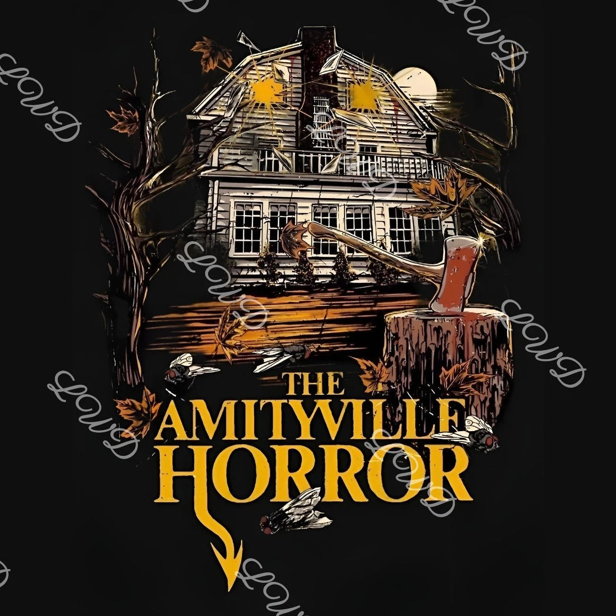 The Amityville Horror Movie T-Shirt | 70's Cult Film | Graphic Poster Art Tee |