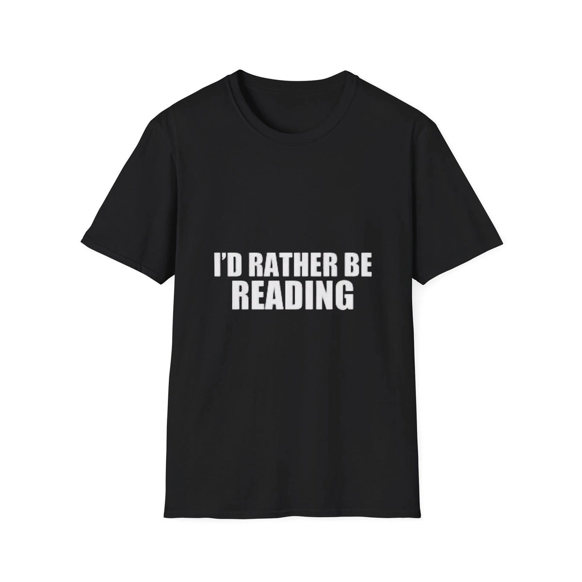 I'd Rather Be Reading T-Shirt | Reading Tee, Booklover Shirt