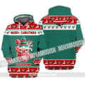 Gnome Christmas  Ugly Hoodie 3D .Christmas Hoodie, Shirt For Christmas HS1578